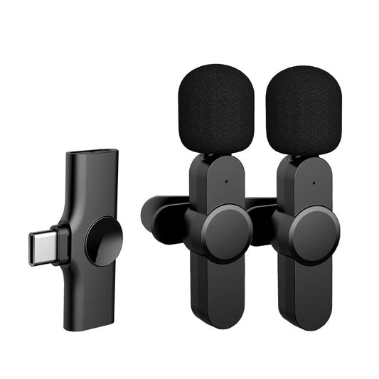 Buttonhole Lavalier Wireless Lapel Microphone Bluetooth Mini Mic For Phone PC Cell Mobile Small Micro Tiny Tie Mike Mikrofon USB