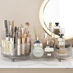 Cosmetics Storage Box Large Capacity Rotatable Dresser Table Lipstick Skin Care Products Transparent Rack Acrylic