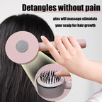 Self-Cleaning Anti-Static Massage Brush