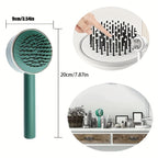 Self-Cleaning Anti-Static Massage Brush