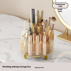 Cosmetics Storage Box Large Capacity Rotatable Dresser Table Lipstick Skin Care Products Transparent Rack Acrylic