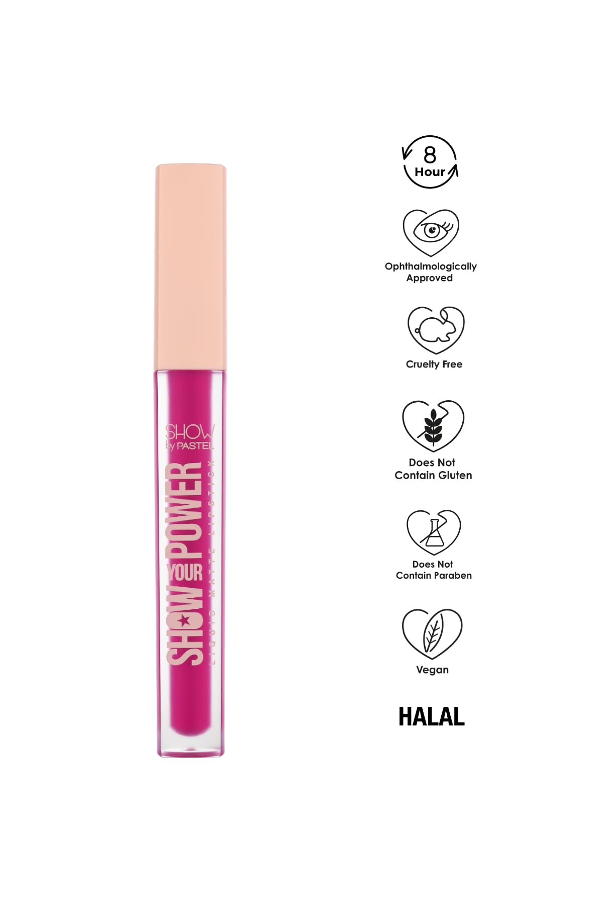 Show by Pastel Liquid Matte Lipstick – Shade 608