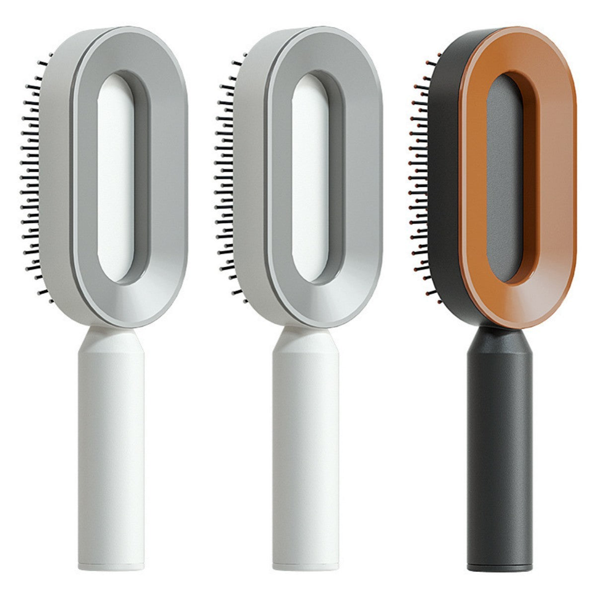 Self Cleaning Hair Brush One-key Airbag Massage