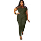 Big Size Casual Office Work Summer Women Jumpsuit O-Neck Patchwork Lace Jumpsuit Large Size Rompers Ropa Mujer Vestidos