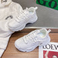 Fashion New Korean Version Ins Thick Soled Shoes Female Students Casual Sports Shoes