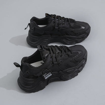 Fashion New Korean Version Ins Thick Soled Shoes Female Students Casual Sports Shoes