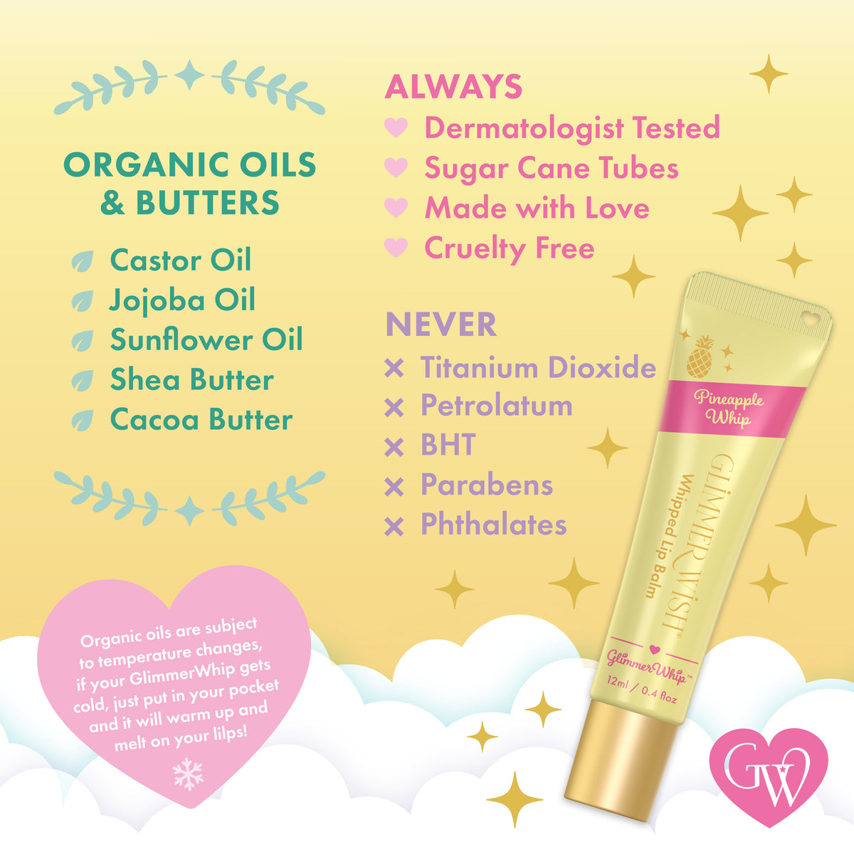 Glimmer Whip - Whipped Lip Balm