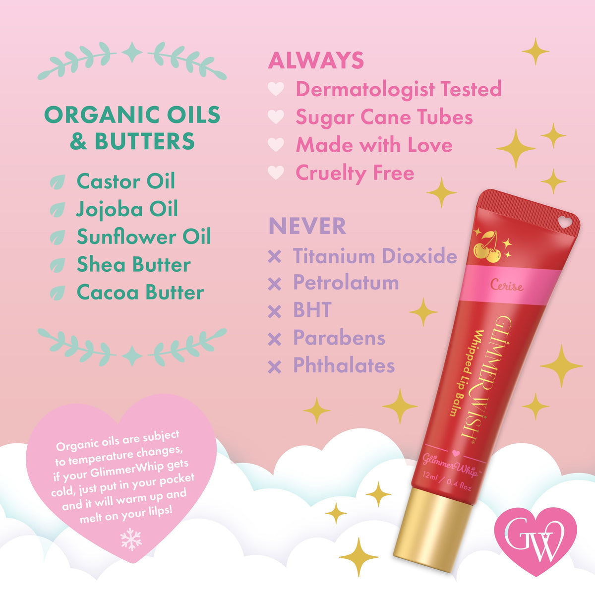 Glimmer Whip - Whipped Lip Balm