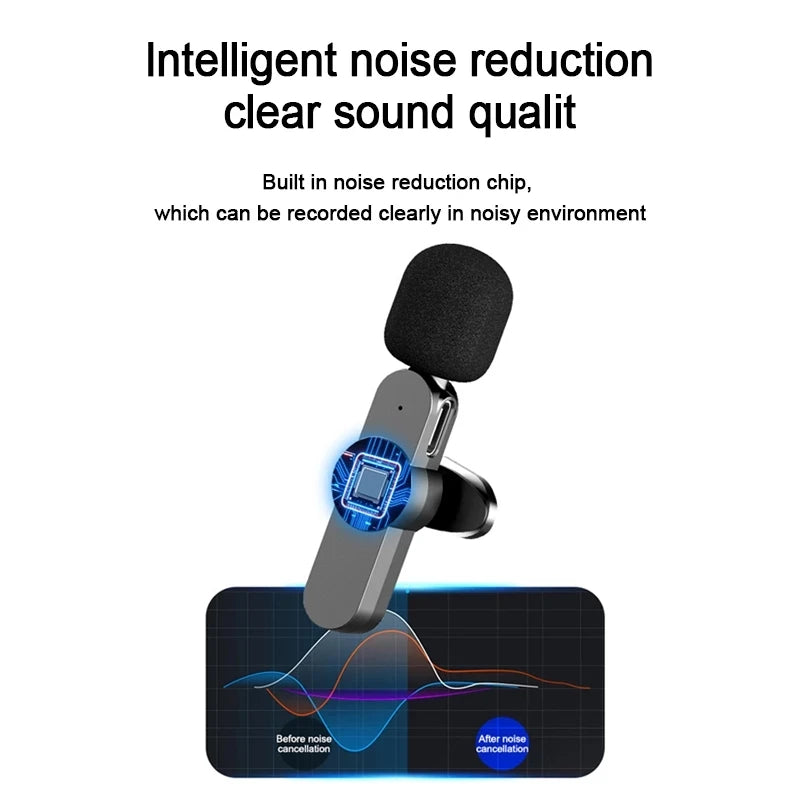 Buttonhole Lavalier Wireless Lapel Microphone Bluetooth Mini Mic For Phone PC Cell Mobile Small Micro Tiny Tie Mike Mikrofon USB