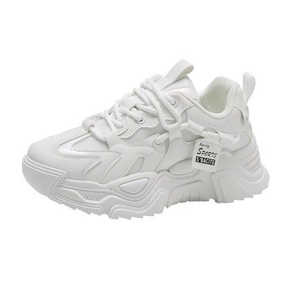 Fashion New Korean Version Ins Thick Soled Shoes Female Students Casual Sports Shoes