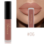 NICEFACE Matte Liquid Lipstick Waterproof Long Lasting Lip Gloss Tint Sexy Red Nude Purple Metallic Lipsticks Makeup Cosmetics