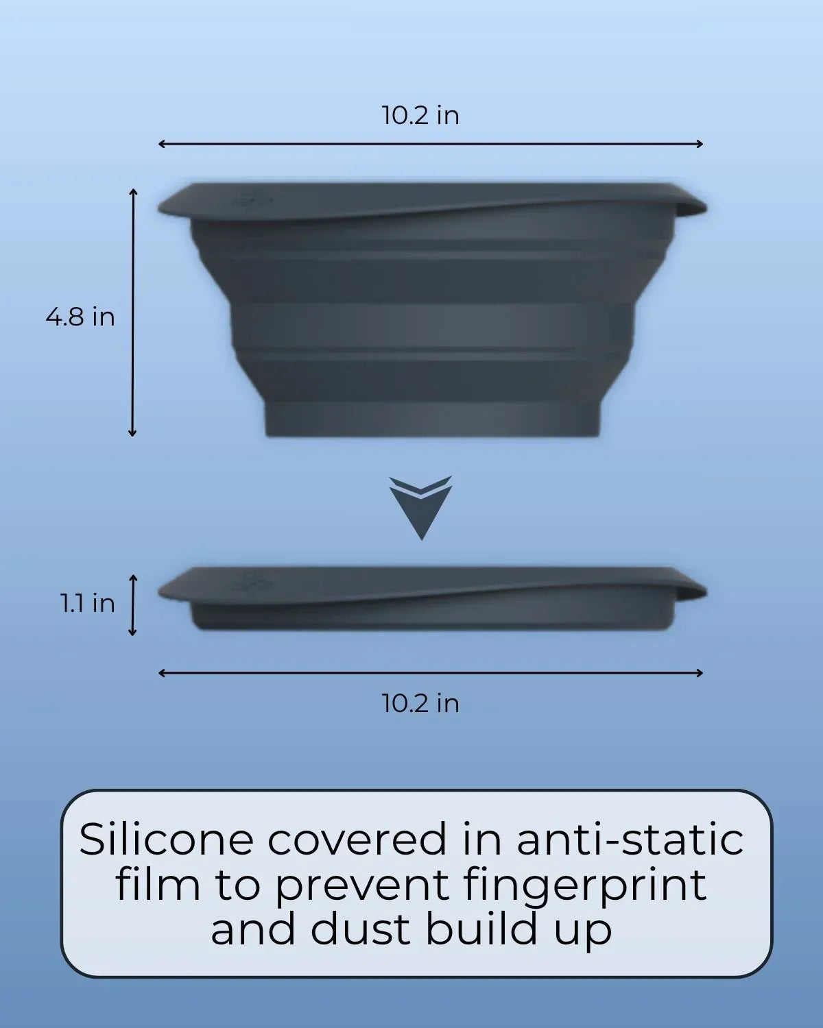 Face Ice Bath Bowl – Foldable Portable Skincare Tool