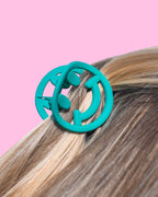 Smiley Hair Claw Clips (set of 3)
