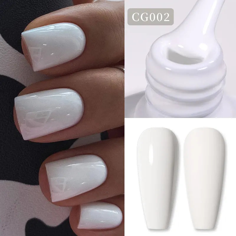 BORN PRETTY Jelly Nude Gel Nail Polish 10ml Light Pink Peach Translucent Color UV Light Cure Gel Varnish Nail Art DIY at Home