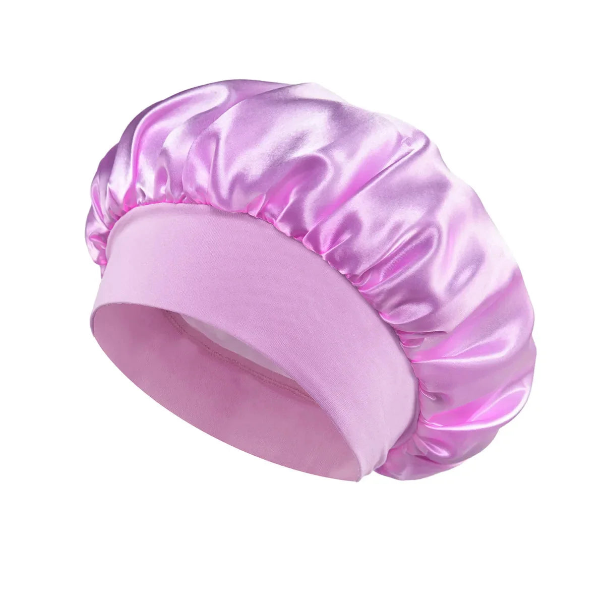 Satin-Lined Sleep Bonnet