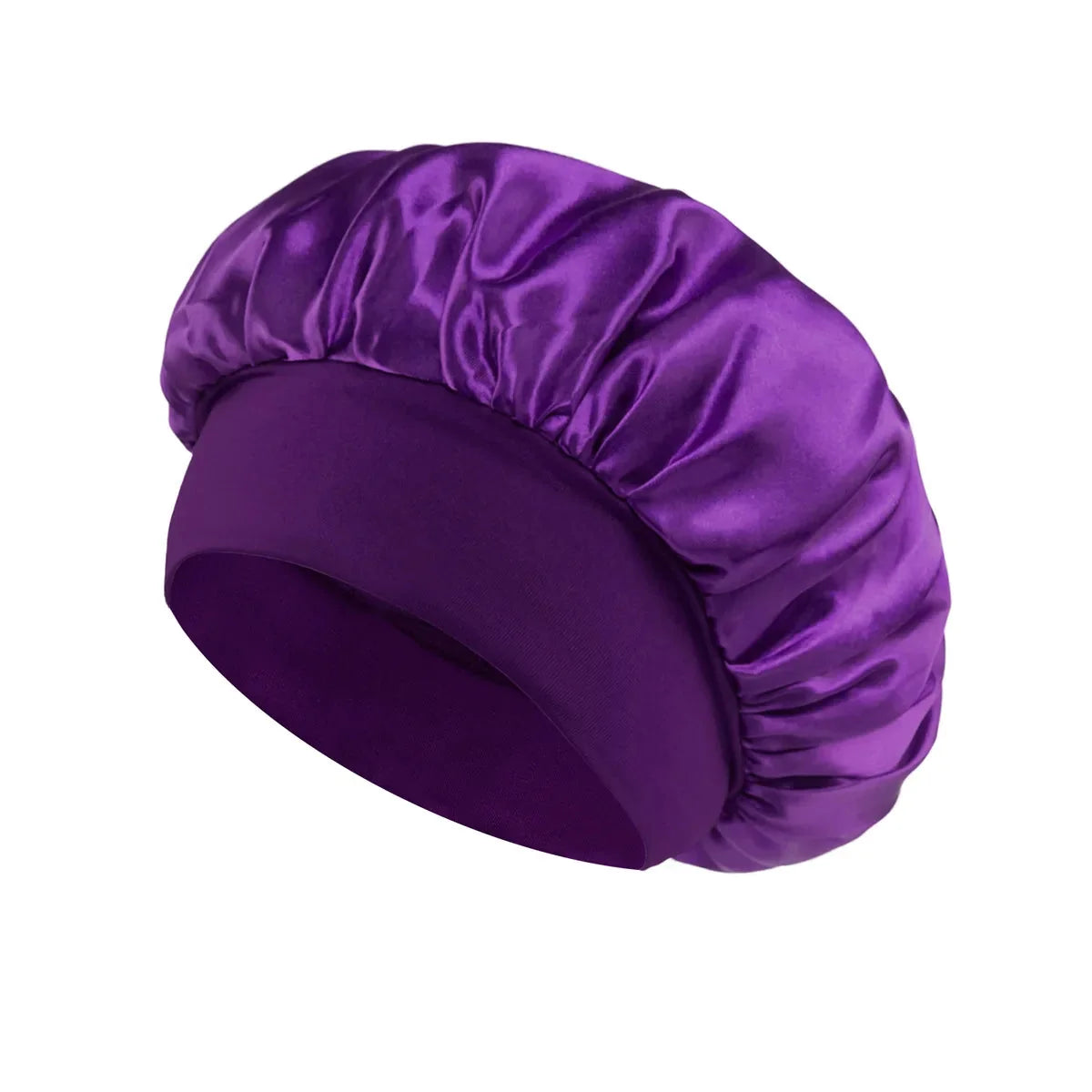 Satin-Lined Sleep Bonnet