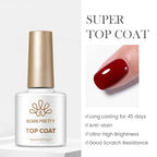 BORN PRETTY Jelly Nude Gel Nail Polish 10ml Light Pink Peach Translucent Color UV Light Cure Gel Varnish Nail Art DIY at Home