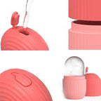 Silicone Ice Face Roller Beauty Lifting Ice Ball Face Massager Contouring Eye Roller Facial Treatment Reduce Acne Skin Care