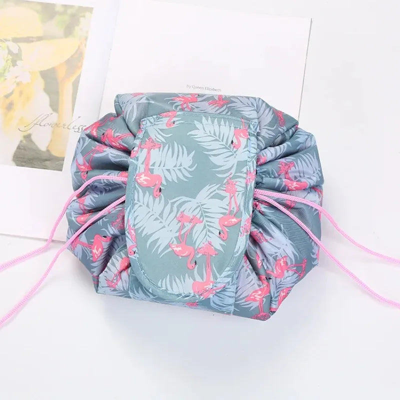 Drawstring Travel Makeup Bag