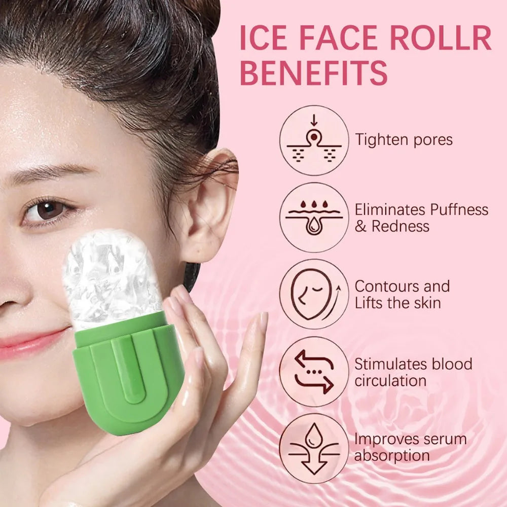 Silicone Facial Ice Mold