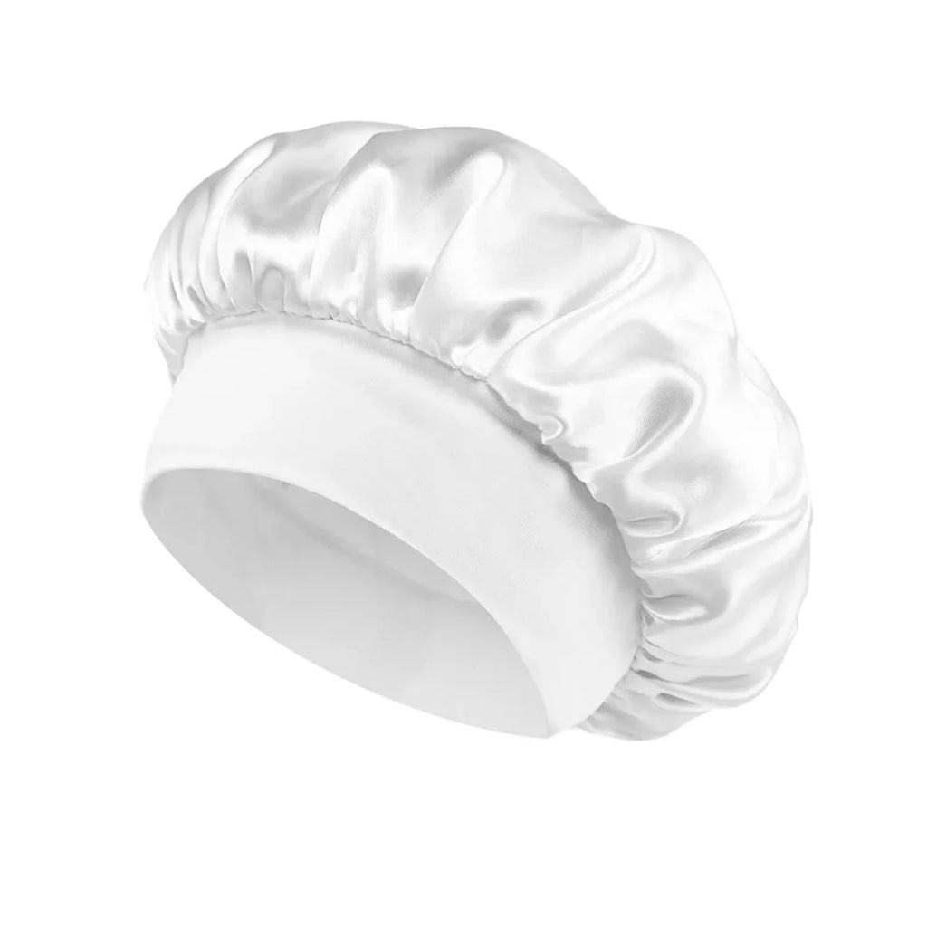 Satin-Lined Sleep Bonnet