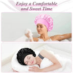 Satin-Lined Sleep Bonnet
