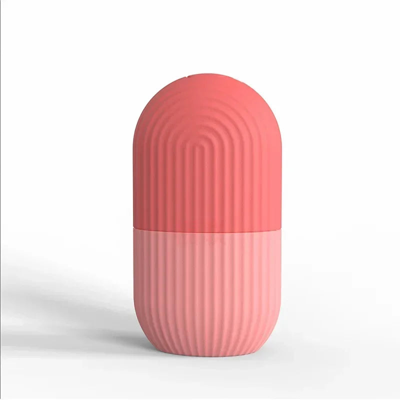 Silicone Ice Face Roller Beauty Lifting Ice Ball Face Massager Contouring Eye Roller Facial Treatment Reduce Acne Skin Care