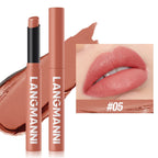 12 Color Matte Lipstick Non-Stick Cup Long-Lasting Velvet Finish Lipstick Pen  Smooth Matte Lip Color Waterproof Non-Fading