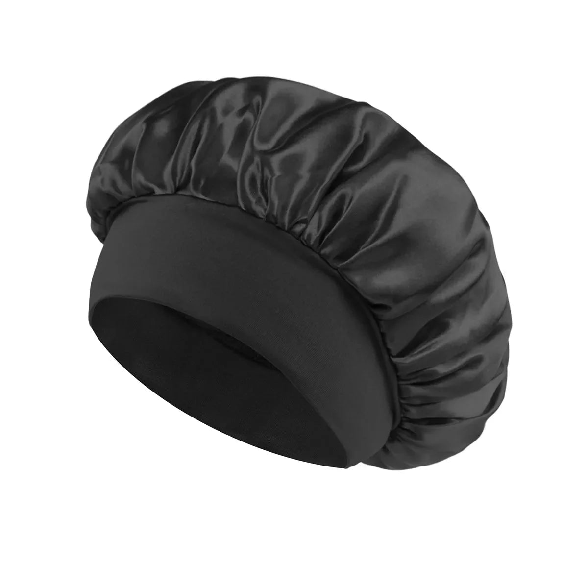 Satin-Lined Sleep Bonnet