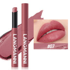 12 Color Matte Lipstick Non-Stick Cup Long-Lasting Velvet Finish Lipstick Pen  Smooth Matte Lip Color Waterproof Non-Fading