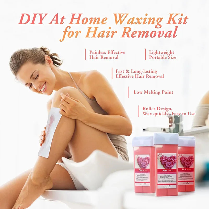 Roll-On Waxing Kit & Wax Options