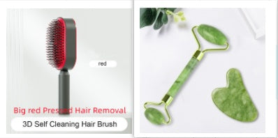 Self Cleaning Hair Brush One-key Airbag Massage