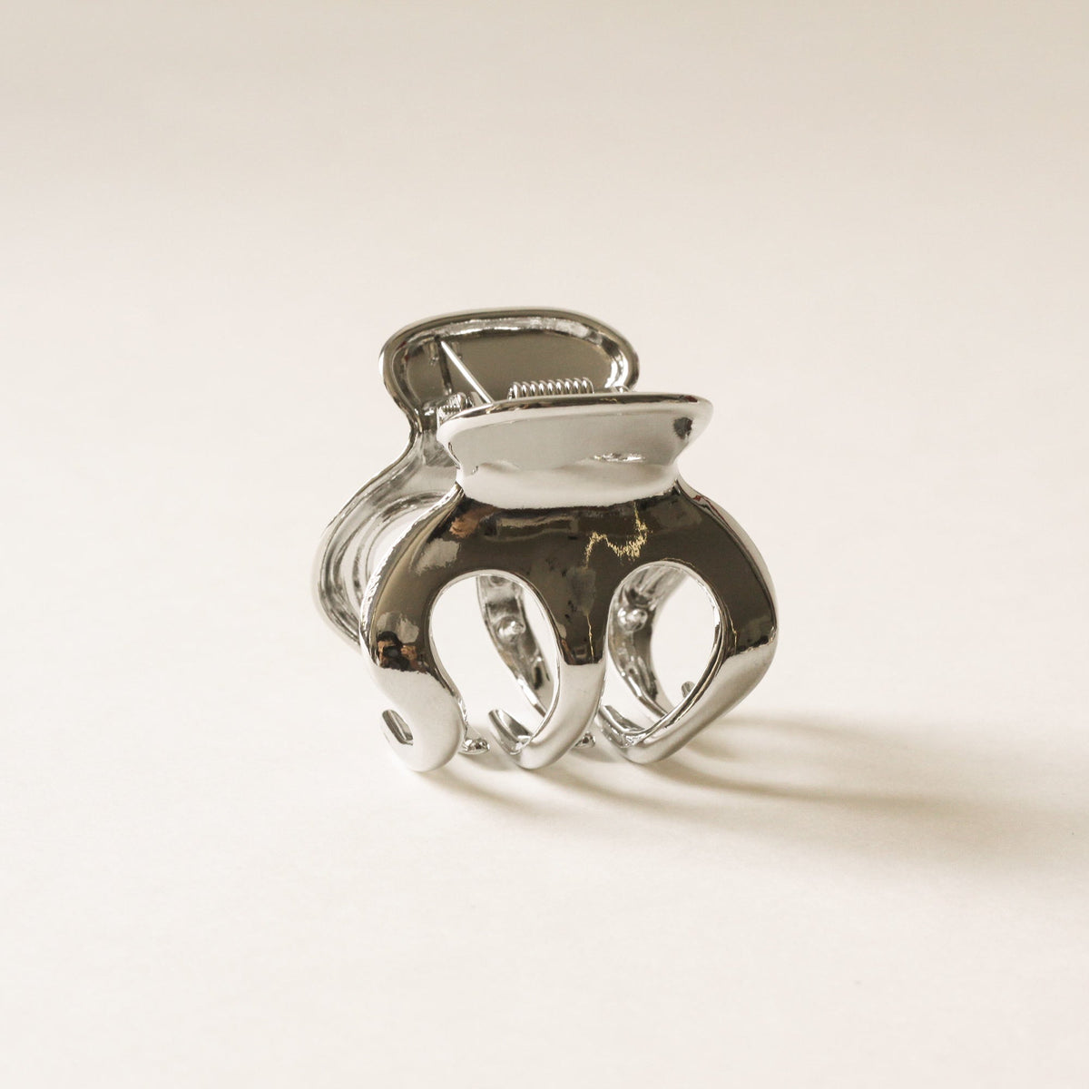 Metal Hair Claw Clip | Silver