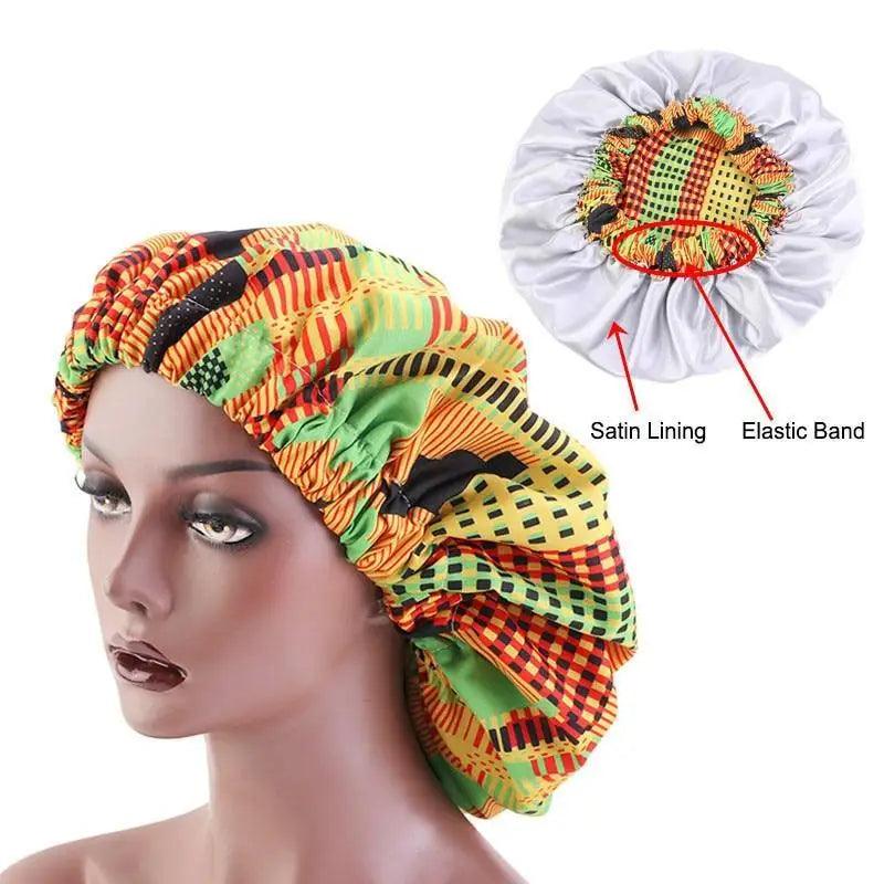 Extra-Large Satin-Lined Sleep Bonnet