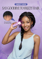 SWEET VIEW Hair Wax Stick & Brush Lavender Scent Hair Tamer Pomade Kids