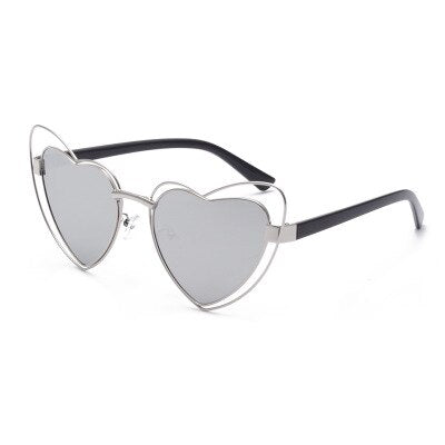 Fashion marry cat eye sunglasses retro luxury woman sunglasses UV400 high quality Heart sunglasses