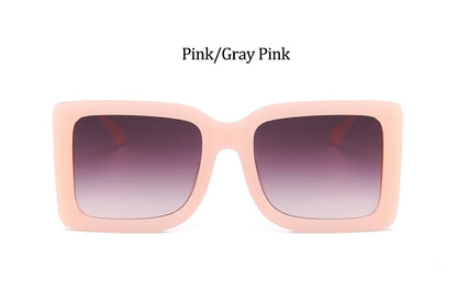 Brand Square Sunglasses Woman Oversized Black Style Shades For Women Big Frame Fashion Sunglasses Female UV400 Glasses