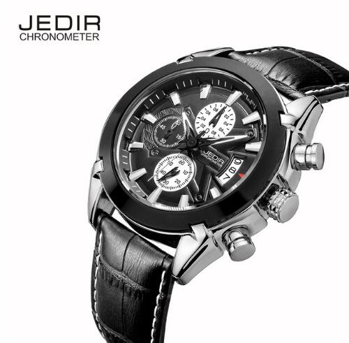 Watches Men Casual Sports Leather Strap Watch
