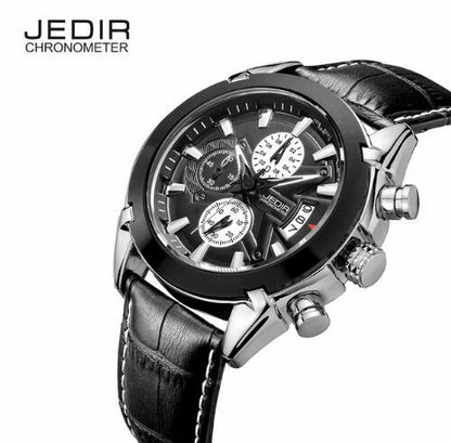 Watches Men Casual Sports Leather Strap Watch