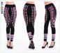 African Big Printing Leggings Yoga Sports Pants