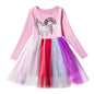 Dot Long Sleeve Dress For Girls Clothing Child