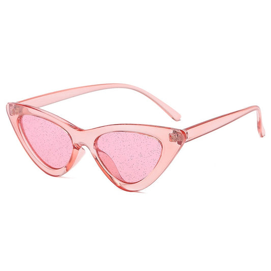 Sexy Triangular Cat Eye Sunglasses Women Fashion Retro Brand Woman Vintage Cateye Shade for Glasses Oculos Feminino Sun Glasses