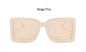 Brand Square Sunglasses Woman Oversized Black Style Shades For Women Big Frame Fashion Sunglasses Female UV400 Glasses