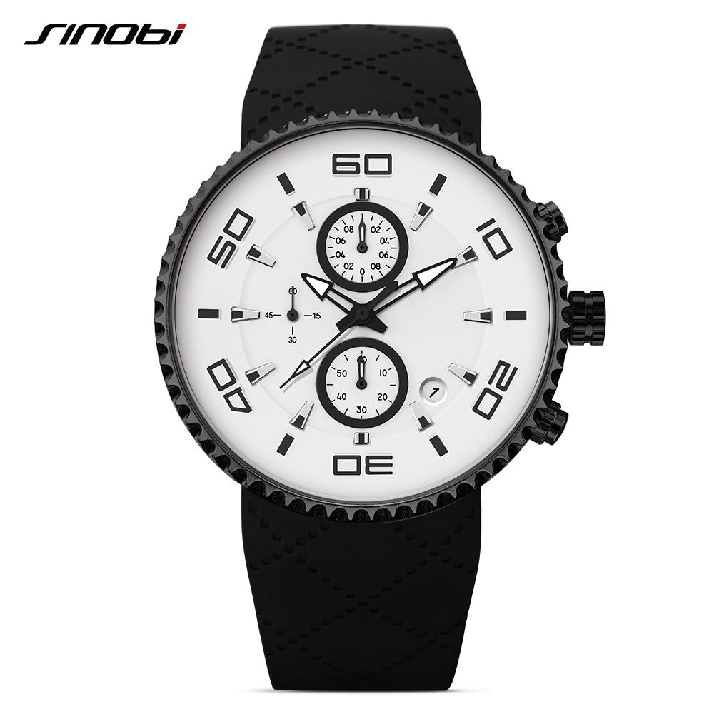 Sports Watches Mens Stopwatch Waterproof