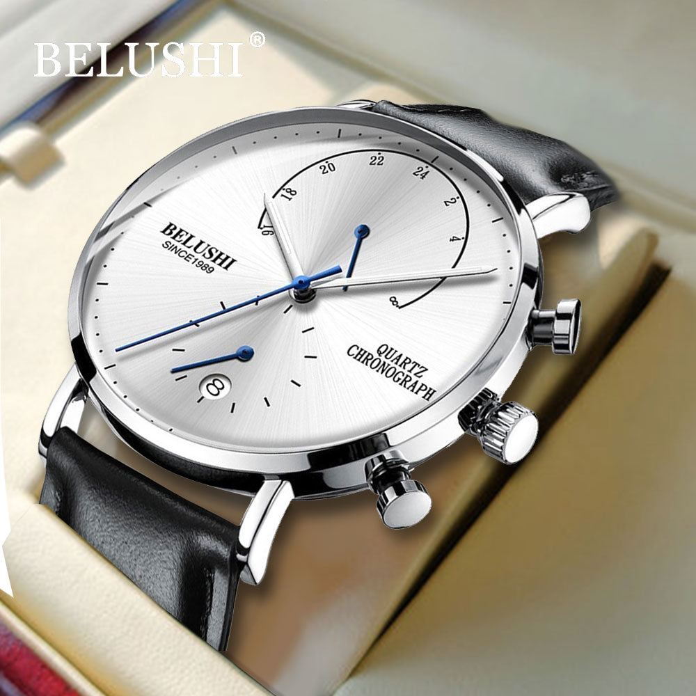 Quartz Watch Men Watches Modern Chronograph Men