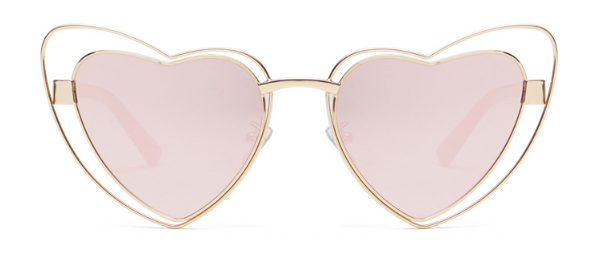 Fashion marry cat eye sunglasses retro luxury woman sunglasses UV400 high quality Heart sunglasses
