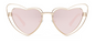 Fashion marry cat eye sunglasses retro luxury woman sunglasses UV400 high quality Heart sunglasses