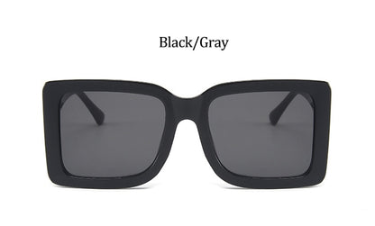 Brand Square Sunglasses Woman Oversized Black Style Shades For Women Big Frame Fashion Sunglasses Female UV400 Glasses