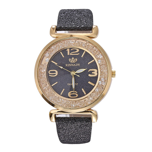 Fashion Women Watches Luxury Crystal Rhinestone Stainless Steel