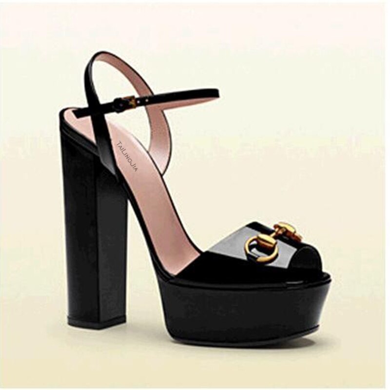 Customized Handmade Plarform Women Sandals Woman Shoes High Heel